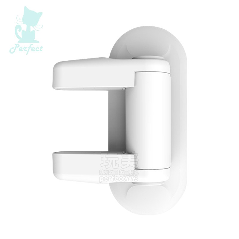 門把安全鎖 防盜門鎖 擋門器 內門鎖 免打孔 房門鎖 防開門安全扣 外開門阻門器 防寵物開門 玩美 771218-細節圖9