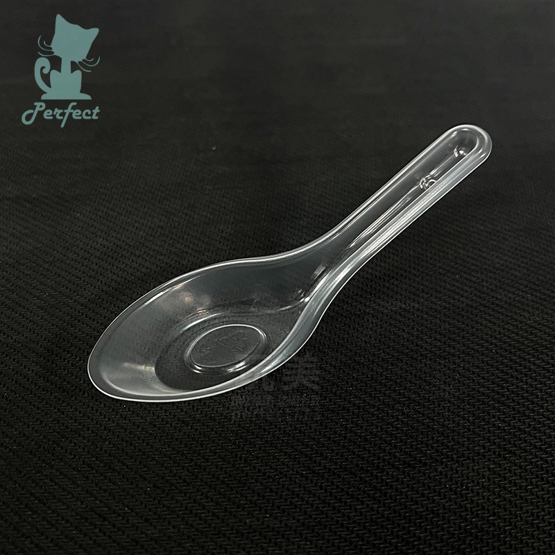 免洗湯匙 塑膠湯匙 透明湯匙 一次性餐具 一次性湯匙 免洗餐具 塑膠餐具 外帶餐具 衛生湯匙 玩美 77603-細節圖3