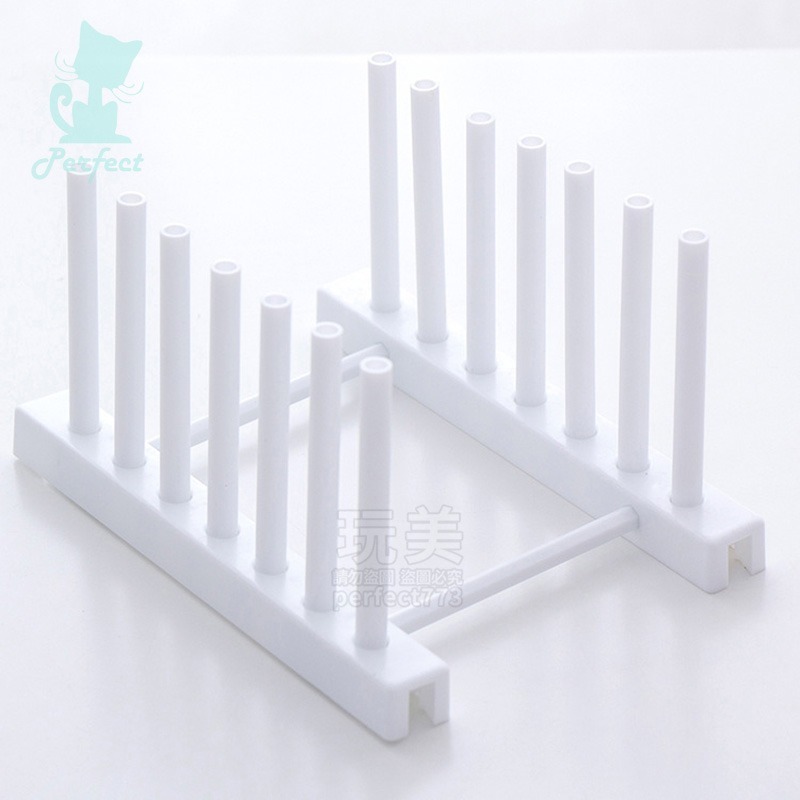 碗盤瀝水架 盤子收納架 碗盤整理 瀝水收納 晾乾架 滴水架 簡易型 組裝快速 不占空間 廚房用品 玩美 77645-細節圖6