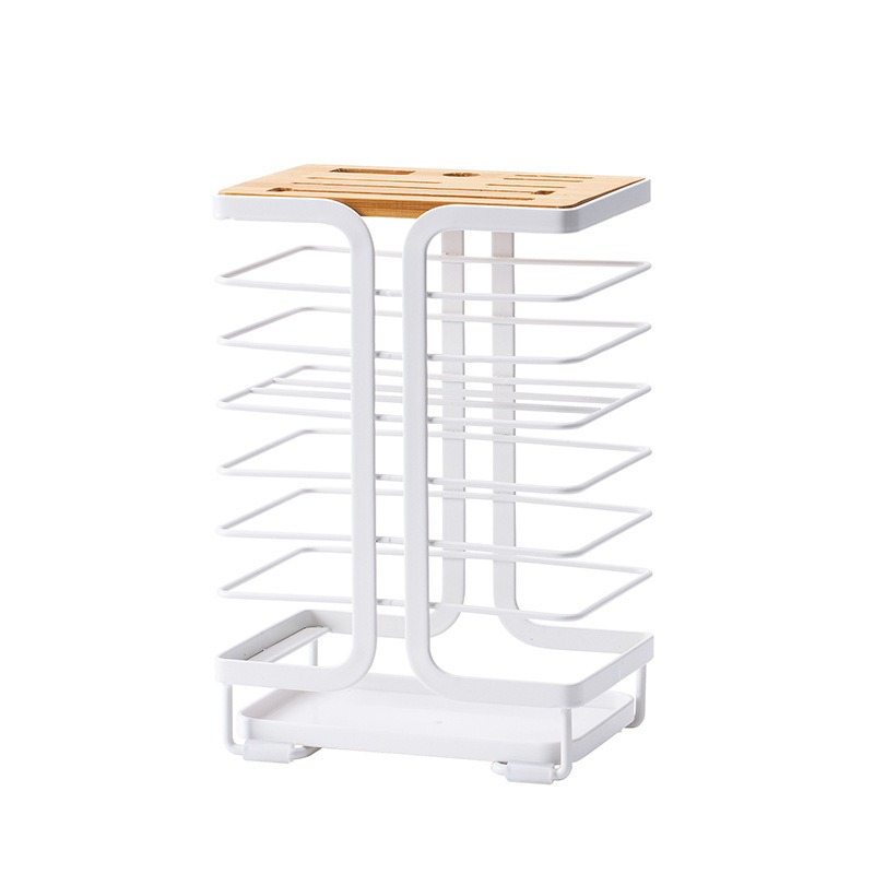 刀具瀝水架 通風刀架 刀具收納 菜刀收納 刀具置物架 剪刀收納 立式刀架 廚房收納 廚房用品 玩美 77673-細節圖9