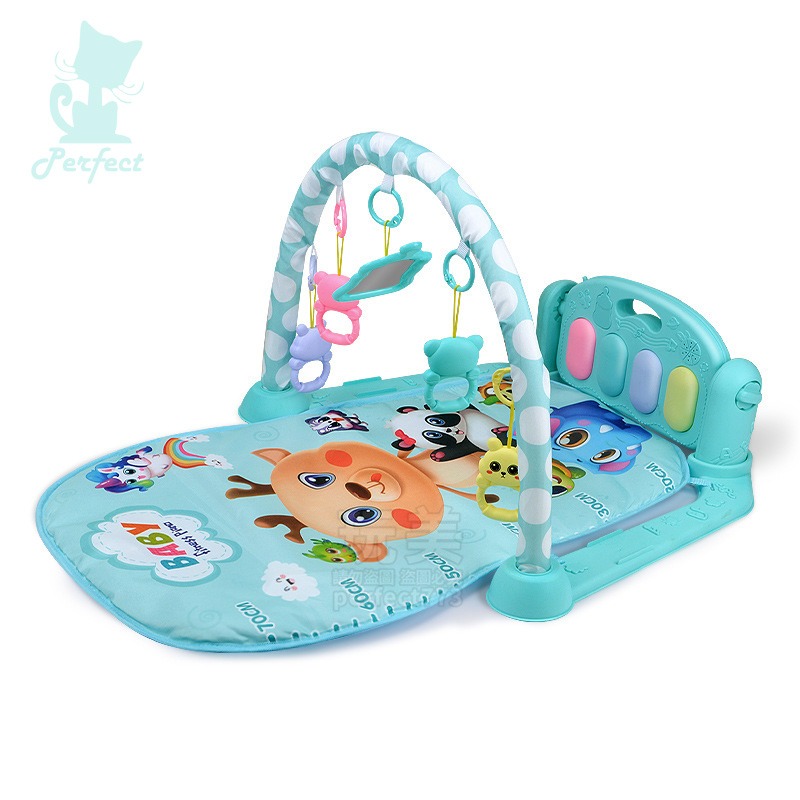 健力架 踢踢琴 腳踏琴 音樂鈴 多功能 床上玩具 嬰兒玩具 幼兒玩具 一歲玩具 周歲禮物 滿月禮 玩美 77691-規格圖8