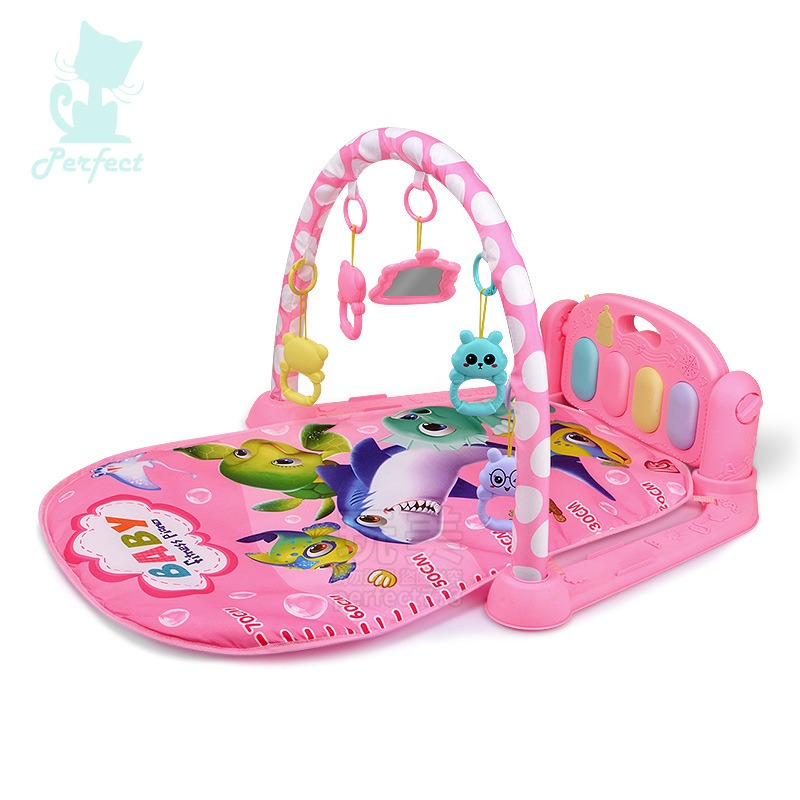 健力架 踢踢琴 腳踏琴 音樂鈴 多功能 床上玩具 嬰兒玩具 幼兒玩具 一歲玩具 周歲禮物 滿月禮 玩美 77691-規格圖8