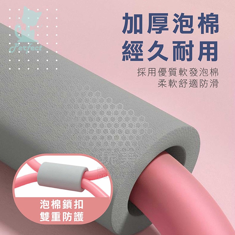 8字拉力帶 拉力器 拉力繩 拉背繩 彈力帶 瑜珈繩 瑜珈帶 拉筋繩 阻力繩 擴胸器 運動健身 玩美 77771-細節圖5