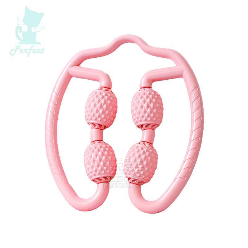 腿部按摩器 腿部滾輪 小腿按摩 小腿滾輪 環形按摩 按摩滾輪 瘦腿滾輪 腿部按摩 足部按摩 大腿滾輪 玩美 77773-細節圖8