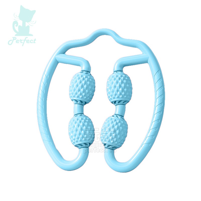 腿部按摩器 腿部滾輪 小腿按摩 小腿滾輪 環形按摩 按摩滾輪 瘦腿滾輪 腿部按摩 足部按摩 大腿滾輪 玩美 77773-細節圖9