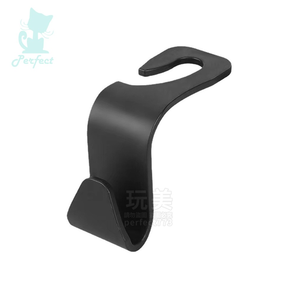 汽車掛勾 車用掛鉤 椅背掛勾 後座掛鉤 車內掛勾 頭枕掛鉤 堅固耐用 後座收納 多功能收納 掛鉤置物 玩美 77762-細節圖9