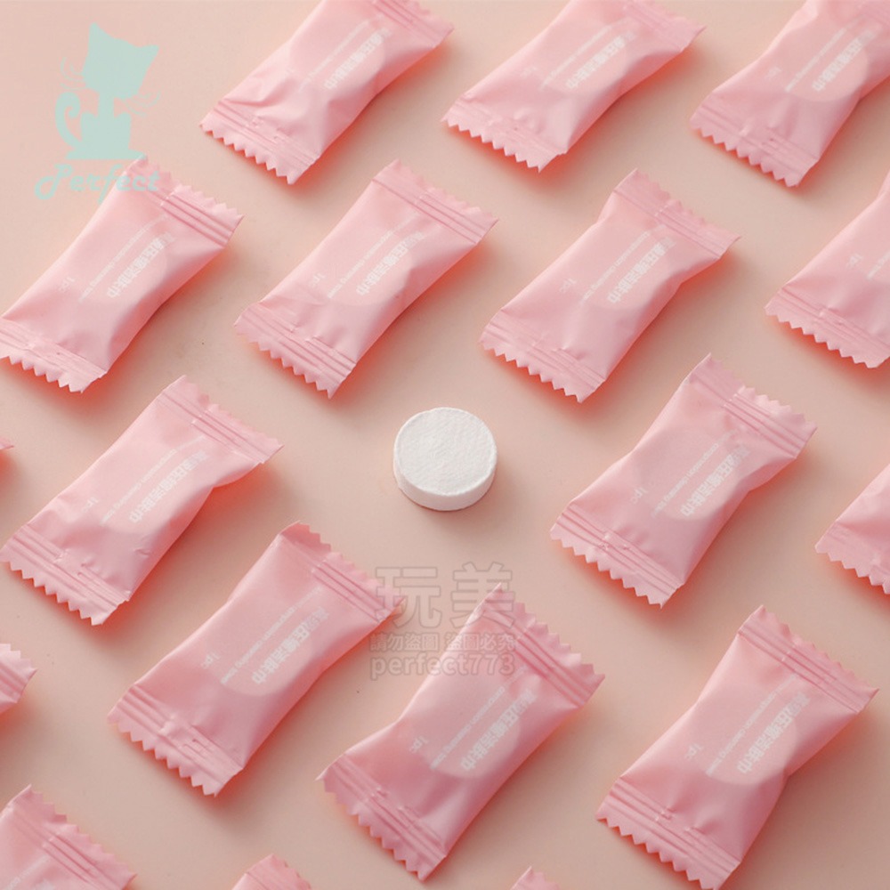 壓縮毛巾 壓縮洗臉巾 拋棄式毛巾 一次性毛巾 免洗毛巾 糖果毛巾 隨身洗臉巾 旅行毛巾 旅行用品 玩美 77814-細節圖7