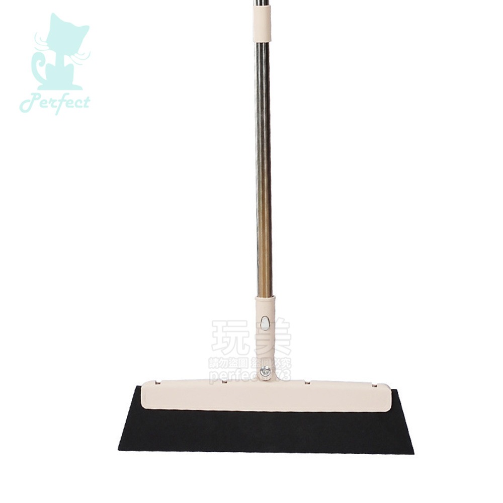 魔術掃把 萬用掃把 伸縮掃把 除塵掃把 地板刮刀 掃地神器 EVA材質 磁磚清潔掃把 乾濕兩用掃把 玩美 77832-細節圖8