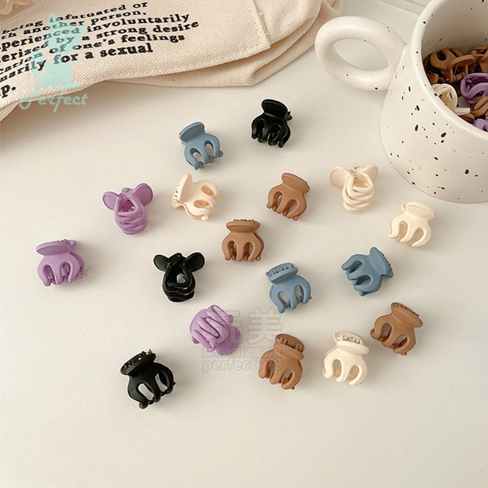 迷你鯊魚夾 迷你小抓夾 瀏海小抓夾 小髮夾 小鯊魚夾 頭頂夾 南瓜夾 碎髮夾 馬尾夾 香蕉夾 丸子夾 玩美 77887-細節圖6