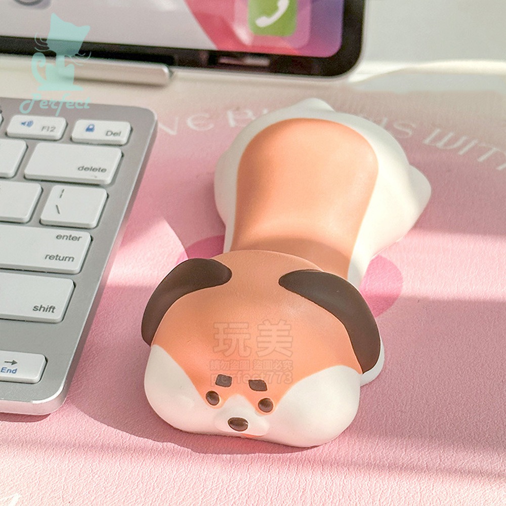滑鼠手腕墊 滑鼠墊護腕 可愛解壓護腕墊 護腕墊 手腕減壓墊 滑鼠護腕 辦公室小物 護腕托 可愛造型 玩美 771694-細節圖9