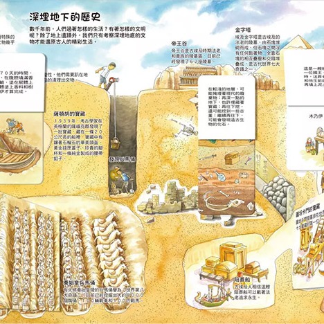 双美 我的STEAM翻翻書：深不可測的地底(7個場景+42個翻頁小機關) / 互動遊戲書 / 百科-細節圖4