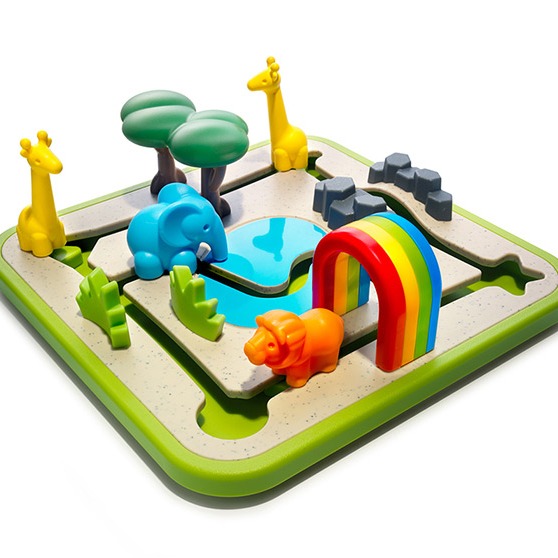 信誼 【SMART GAMES】彩虹動物公園 / 手眼協調 / 策略思考 / 解決問題能力-細節圖2