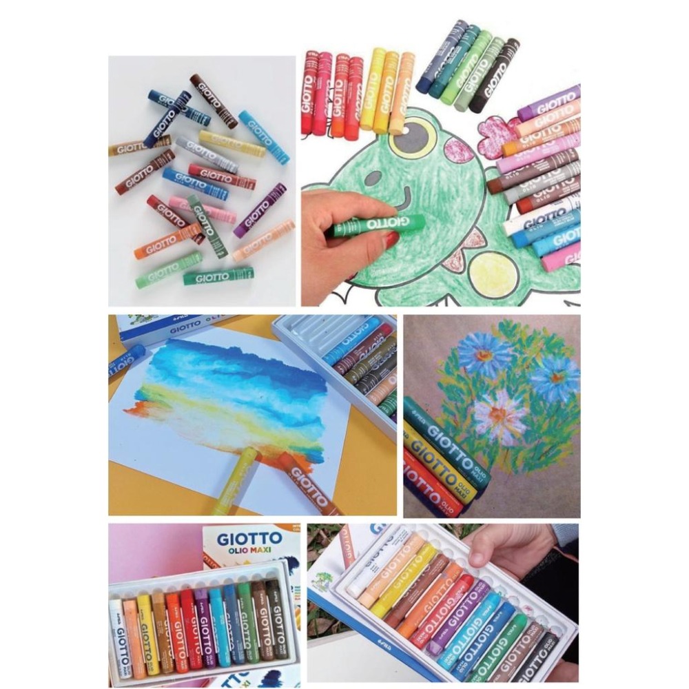 【義大利 GIOTTO】兒童粉蠟筆(24色)-細節圖6