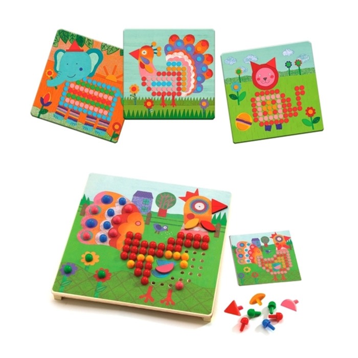 【Djeco智荷】動物的衣裳 / 手眼協調 / 觀察力 / 想像力-細節圖2