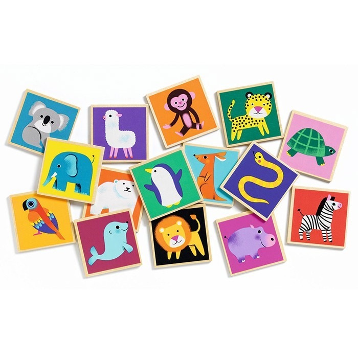 【Djeco智荷】動物園配對 / 桌遊 / 專注力 / 認知遊戲 / 觀察力-細節圖3