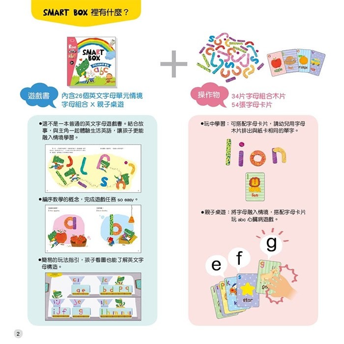 小康軒 【SMART BOX】語文力遊戲盒-阿布的神奇寶箱-細節圖2