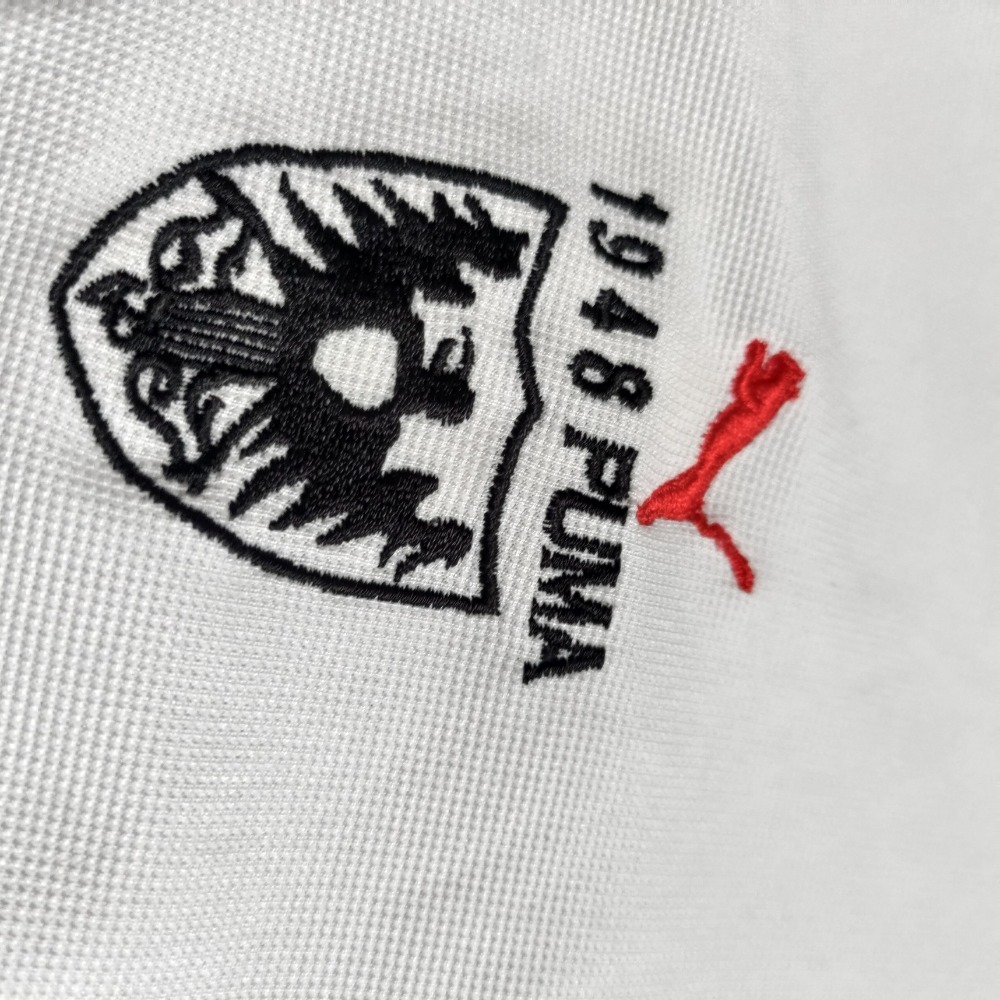 PUMA 男款 刺繡logo 白色 polo衫 5XL 大尺碼 450-細節圖6
