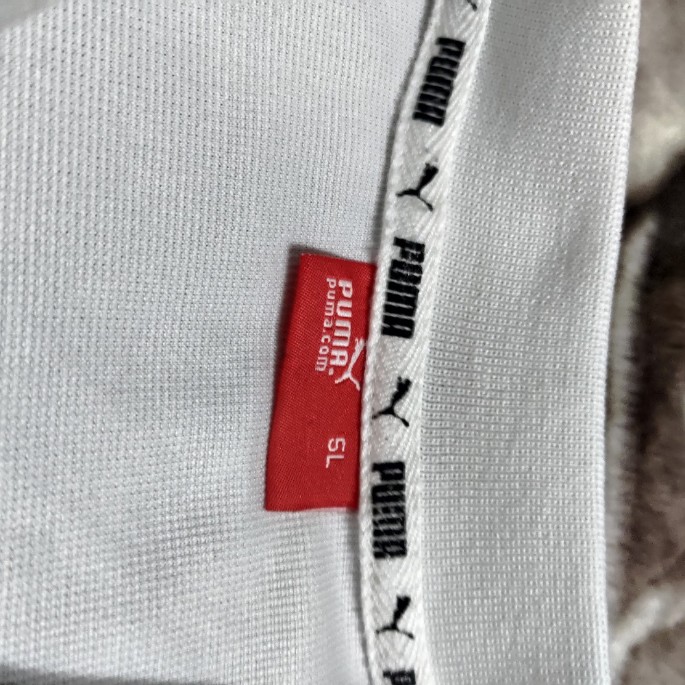 PUMA 男款 刺繡logo 白色 polo衫 5XL 大尺碼 450-細節圖7