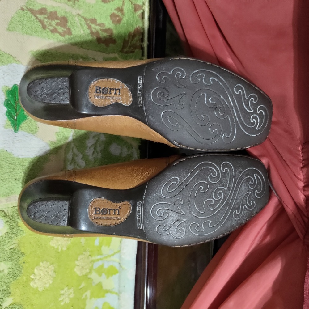 Born 真皮 包鞋 低跟 39號 1180-細節圖2