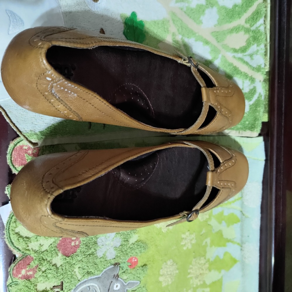 Born 真皮 包鞋 低跟 39號 1180-細節圖4