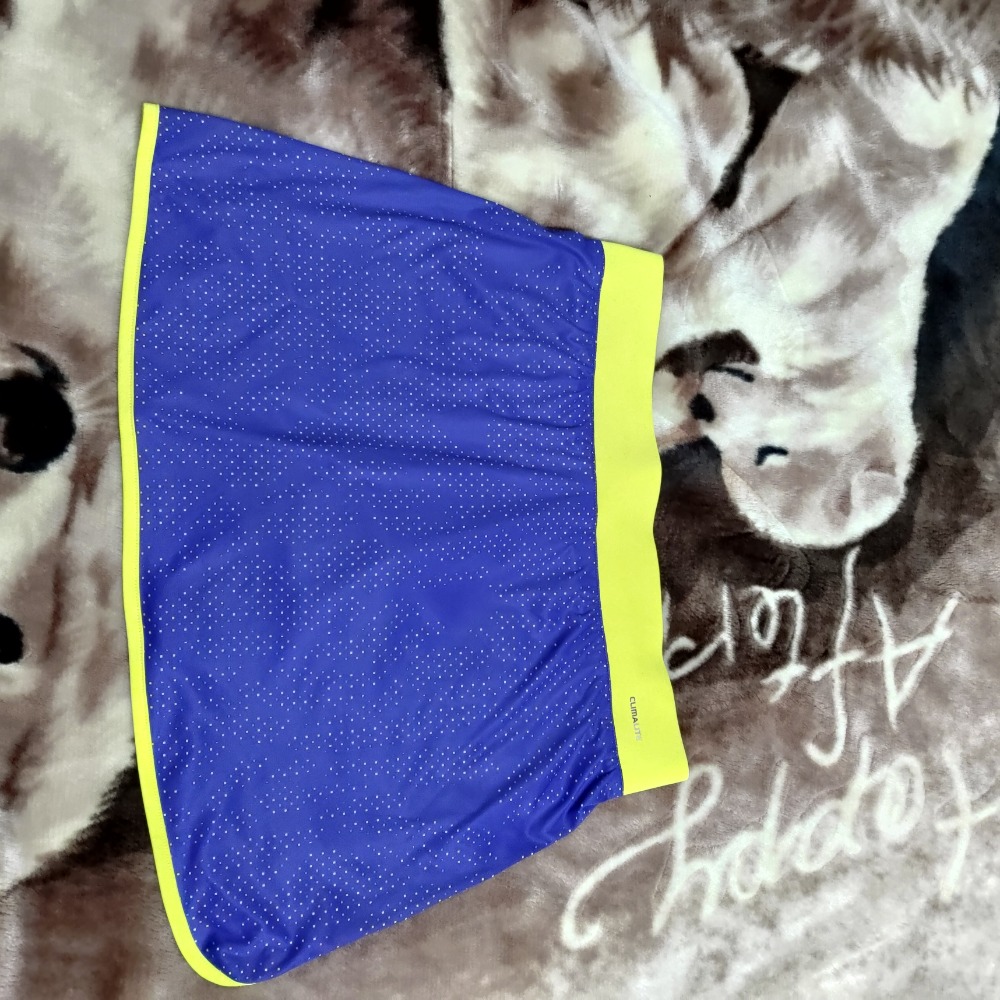 adidas 運動 健身 排汗 褲裙 網球裙 XL 550-細節圖2