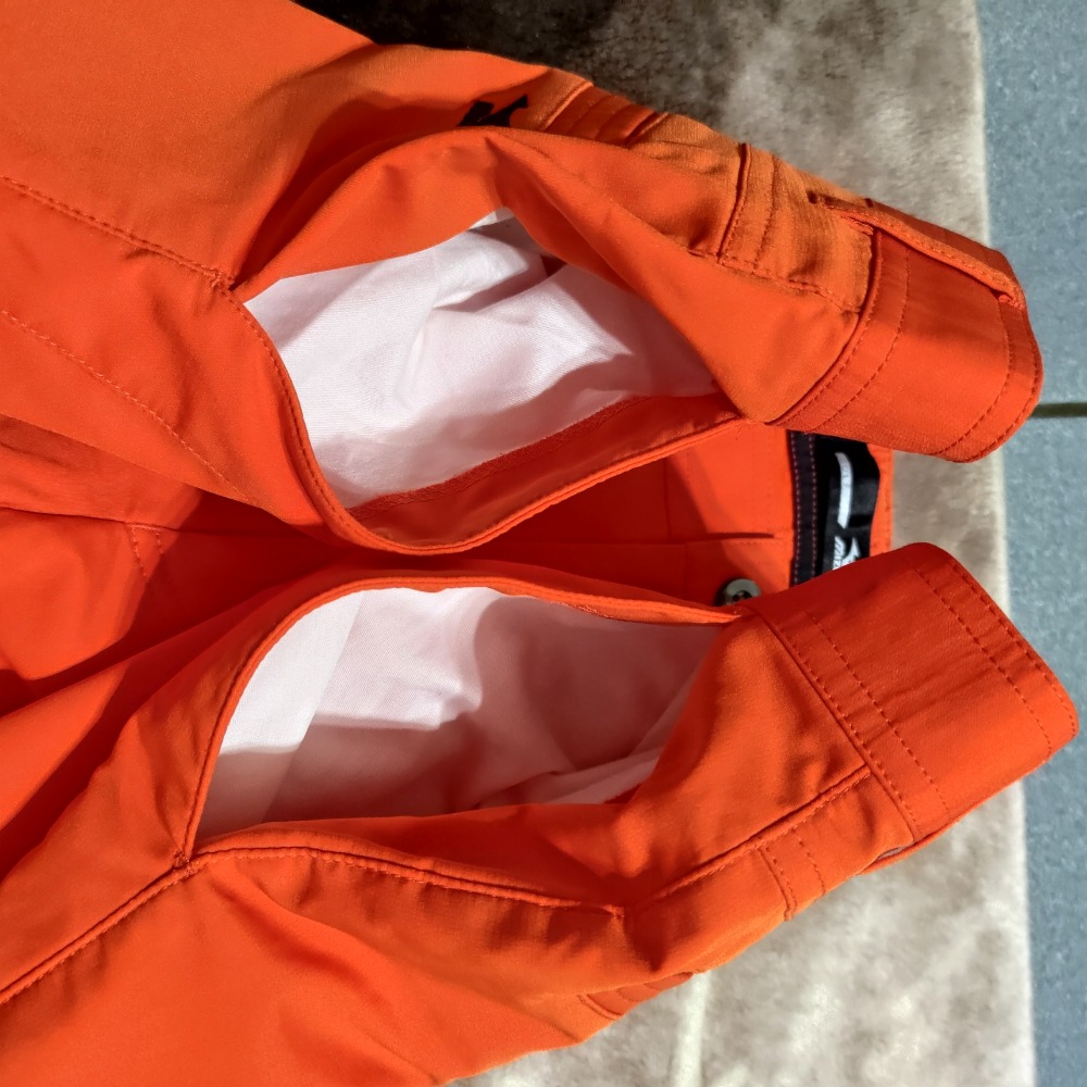 高爾夫MIZUNO 美津濃 刺繡logo 橘色長褲 休閒褲 34腰 2000-細節圖4