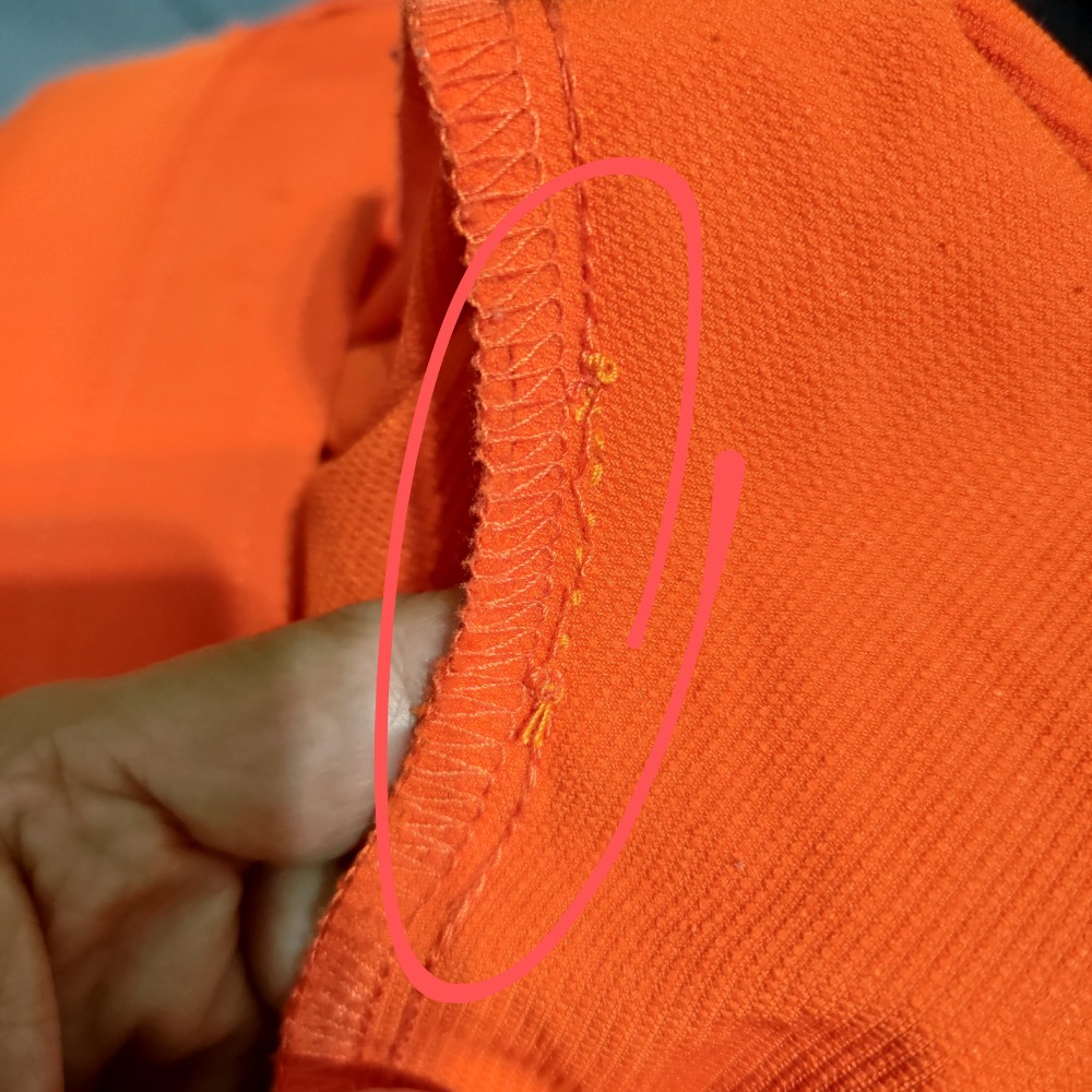 高爾夫MIZUNO 美津濃 刺繡logo 橘色長褲 休閒褲 34腰 2000-細節圖9