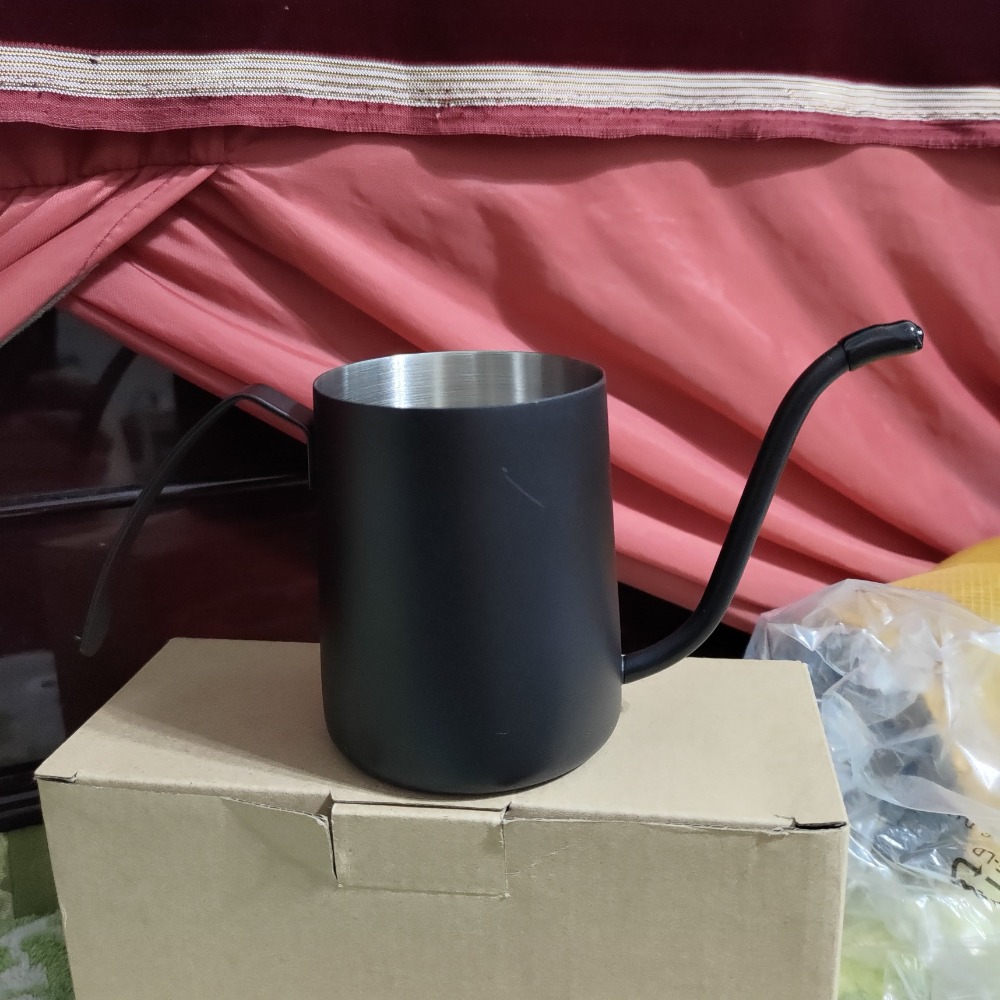 全新 Still 咖啡鵝頸 細口 手沖壺 304不鏽鋼 350ml 400 泡茶 水果茶-細節圖2