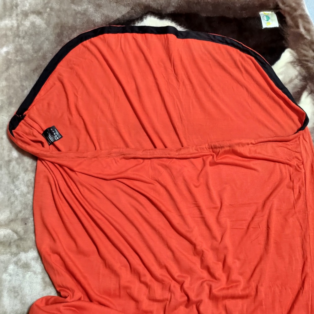 SEA TO SUMMIT 單人保暖睡袋內套黃袋+8度  橘袋+15度 輕量包暖 木乃伊型式的外觀-細節圖7