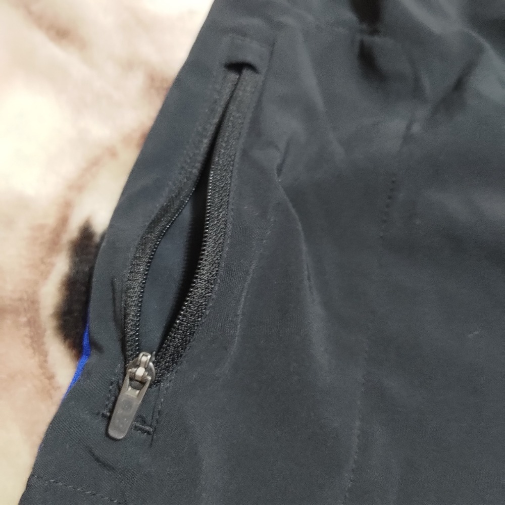 New balance 短褲 有內三角褲 輕量 慢跑 側拉鍊 M 170/78A 688-細節圖6