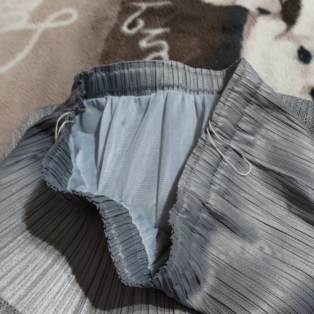 CA 三宅風 摺裙 過膝裙 M-L可穿 600 香港製-細節圖5