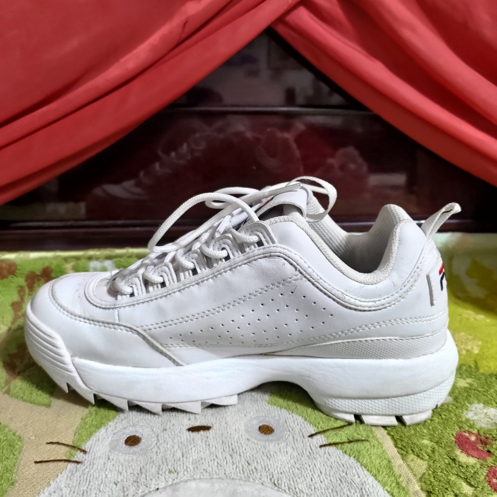 FILA 老爹鞋 38.5碼 鋸齒造型 US6 1080 厚底鞋-細節圖4