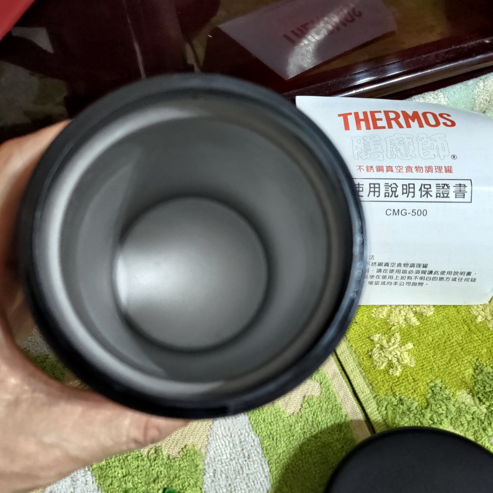 全新 Thermos 膳魔師 不鏽鋼 真空 食物 調理罐 350-細節圖6