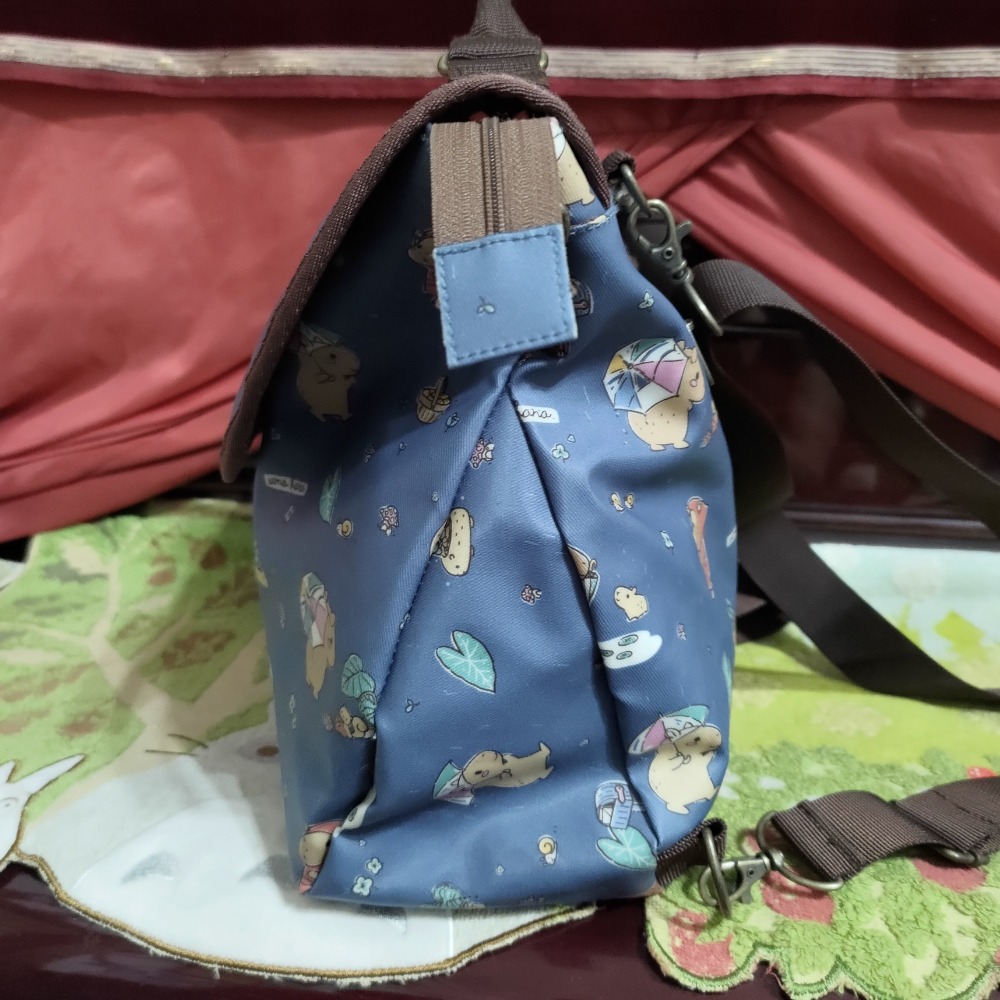早安柯基 三用包 肩背 後背 手提 多功能 防水後背包  650-細節圖4