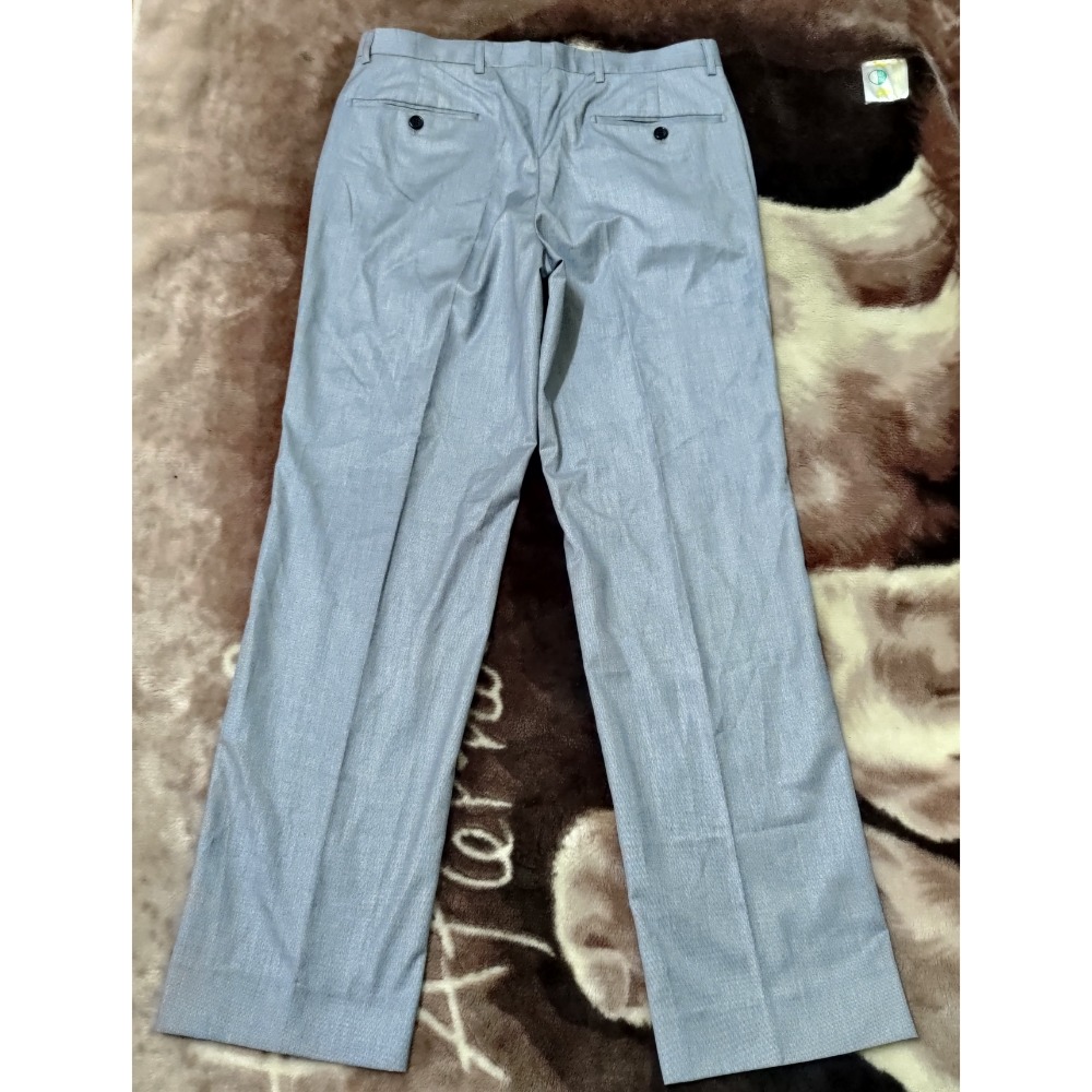 SST&C 羊毛45% 修身 西裝褲 光澤亮面 780 32腰-細節圖2