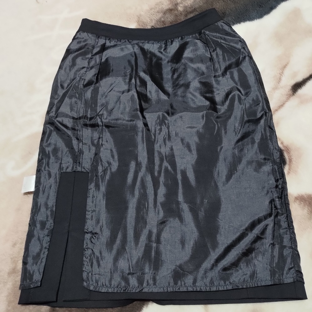 SO NICE 黑色 短裙 窄裙 S 320 彈性-細節圖3