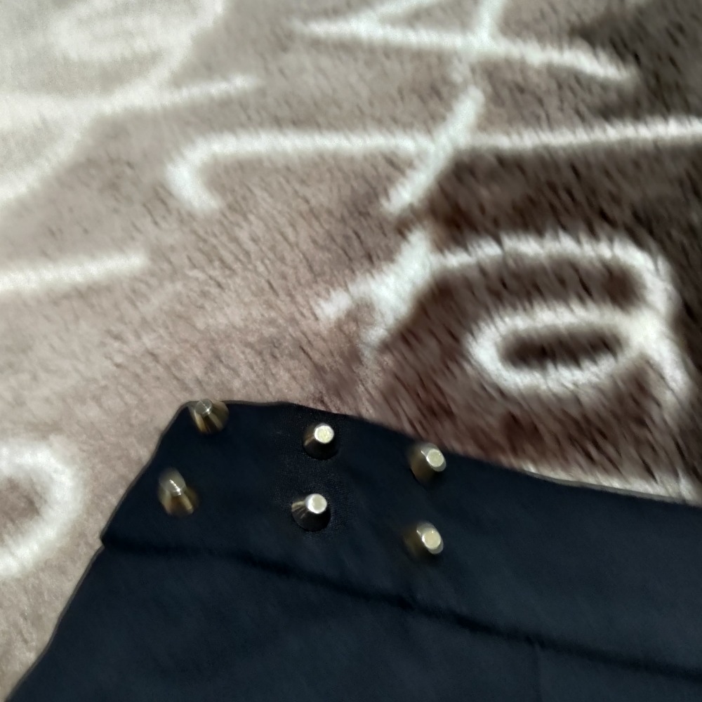 SO NICE 黑色 短裙 窄裙 S 320 彈性-細節圖7