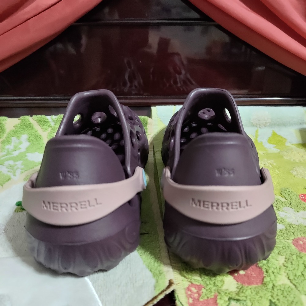 Merrell 涼拖鞋 紫色 水陸兩用鞋 女鞋 戶外 異形鞋 尺碼W‘S6=23cm 1200-細節圖2