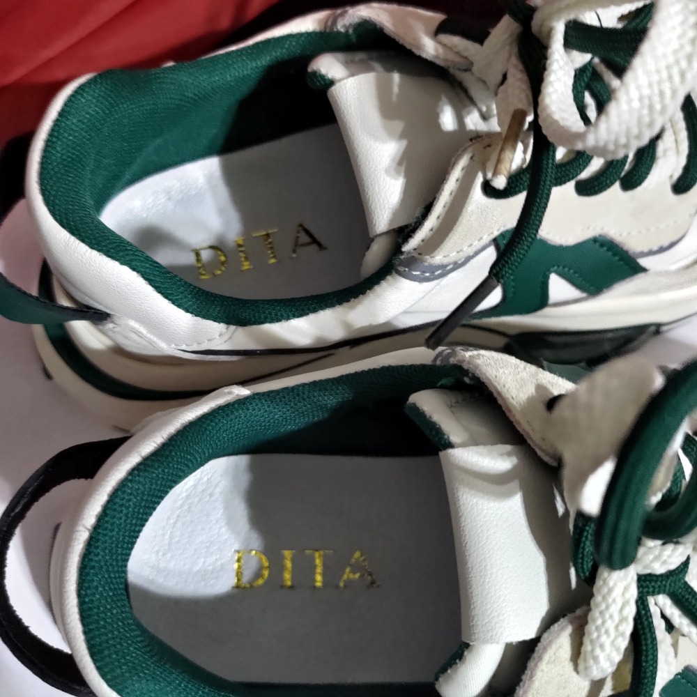 DITA 厚底鞋 雙色鞋帶 23號 1000 材質如圖所示-細節圖7