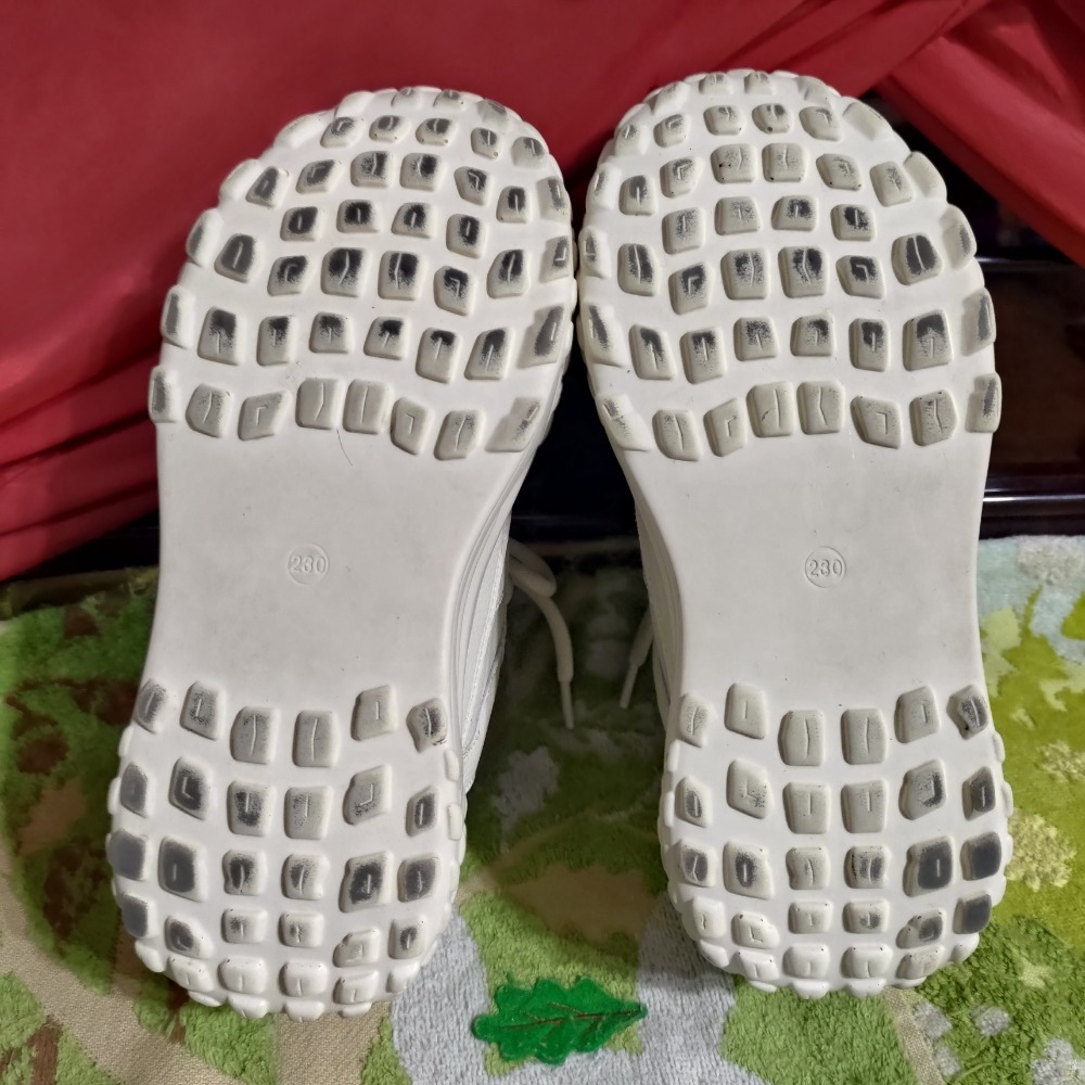 真皮 厚底鞋 米色 23號 700 氣墊內裏-細節圖8