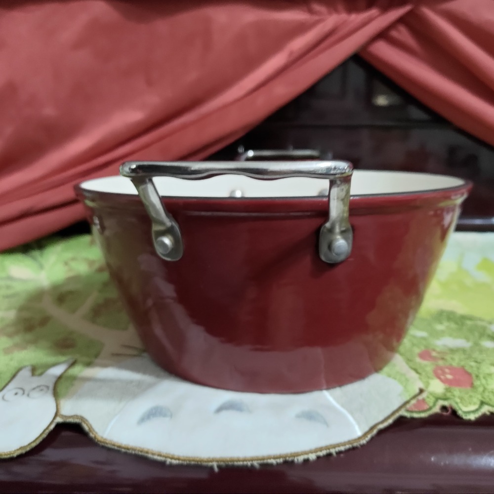 二手 SILWA 雙耳湯鍋 紅色 460-細節圖6