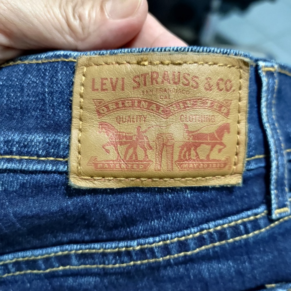 Levis 女款 彈性 牛仔褲 24腰 688-細節圖2