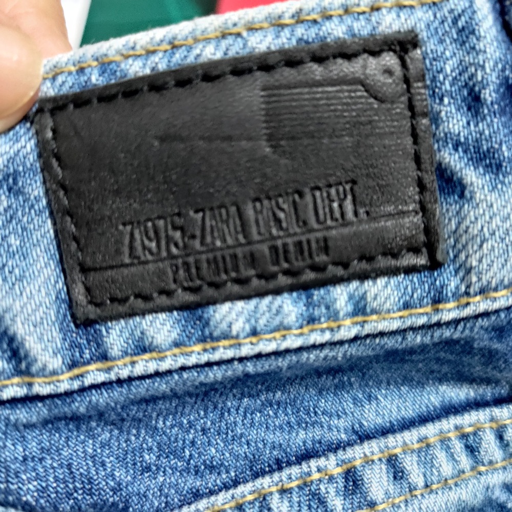 ZARA牛仔褲 Z1975 DENIM 尺吋EUR34/USA02 600-細節圖5