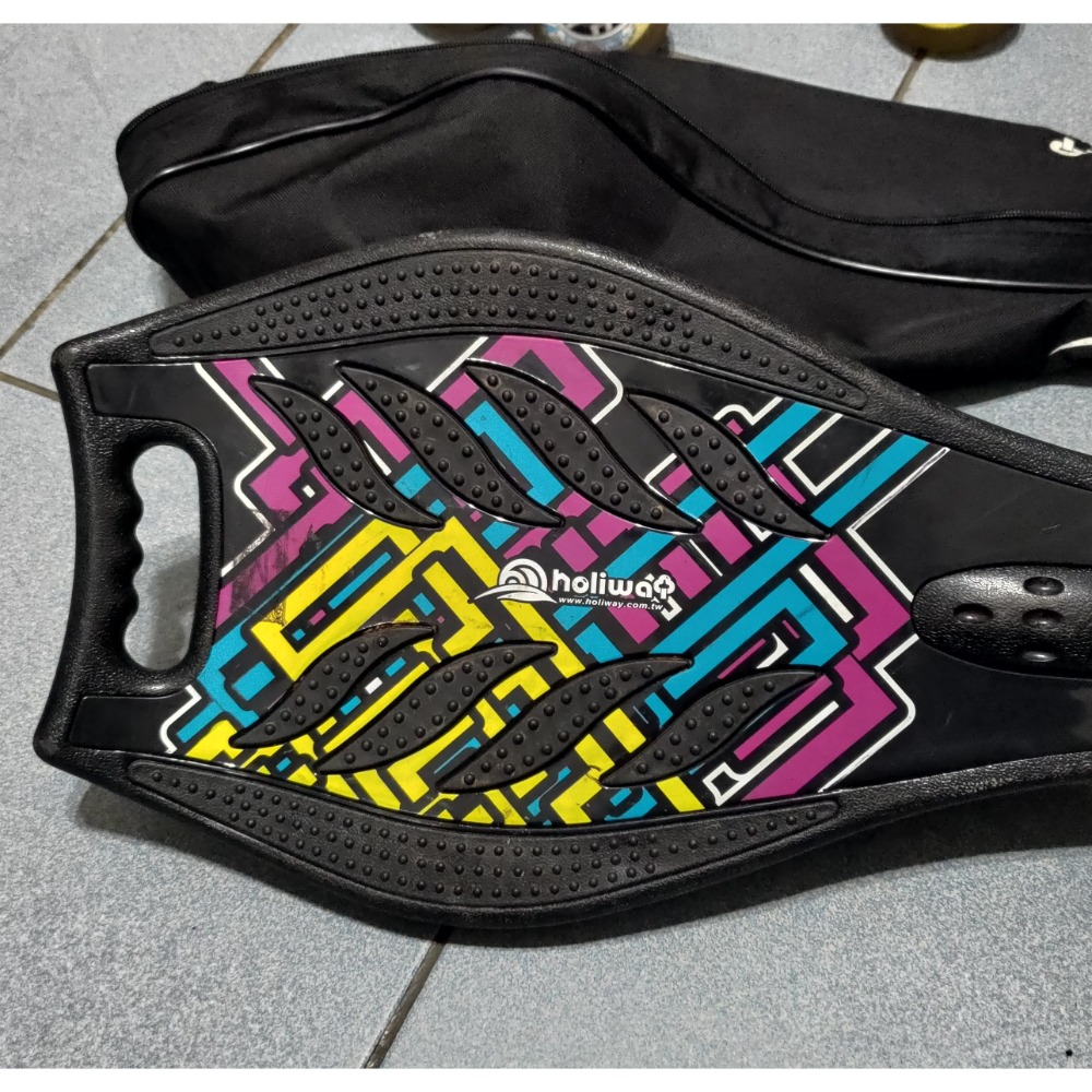 holiway 蛇版 雙龍板 繽粉黑 1280 附提袋-細節圖3