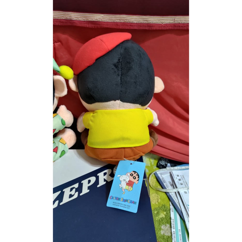 全新 蠟筆小新 9吋 睡衣 23公分 2個一齊 320-細節圖5