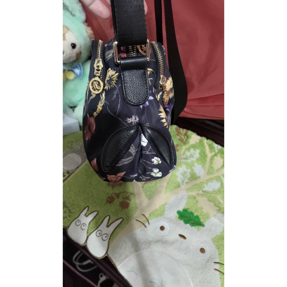 Jcrisc 真皮 防潑水 尼龍 肩背包 斜背包 多格層 880-細節圖3