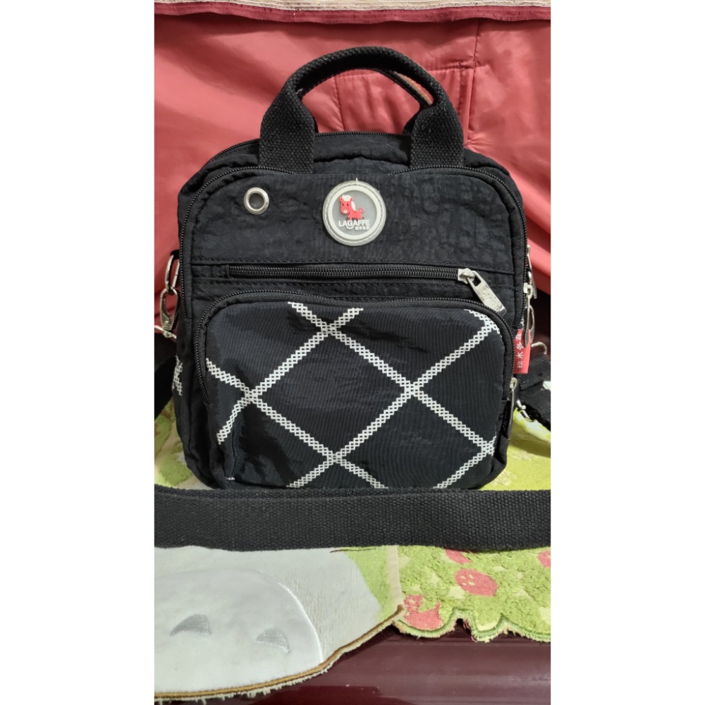 可愛 小馬 媽咪 小方包手提抱 背包 斜背包 肩背包  620-細節圖2