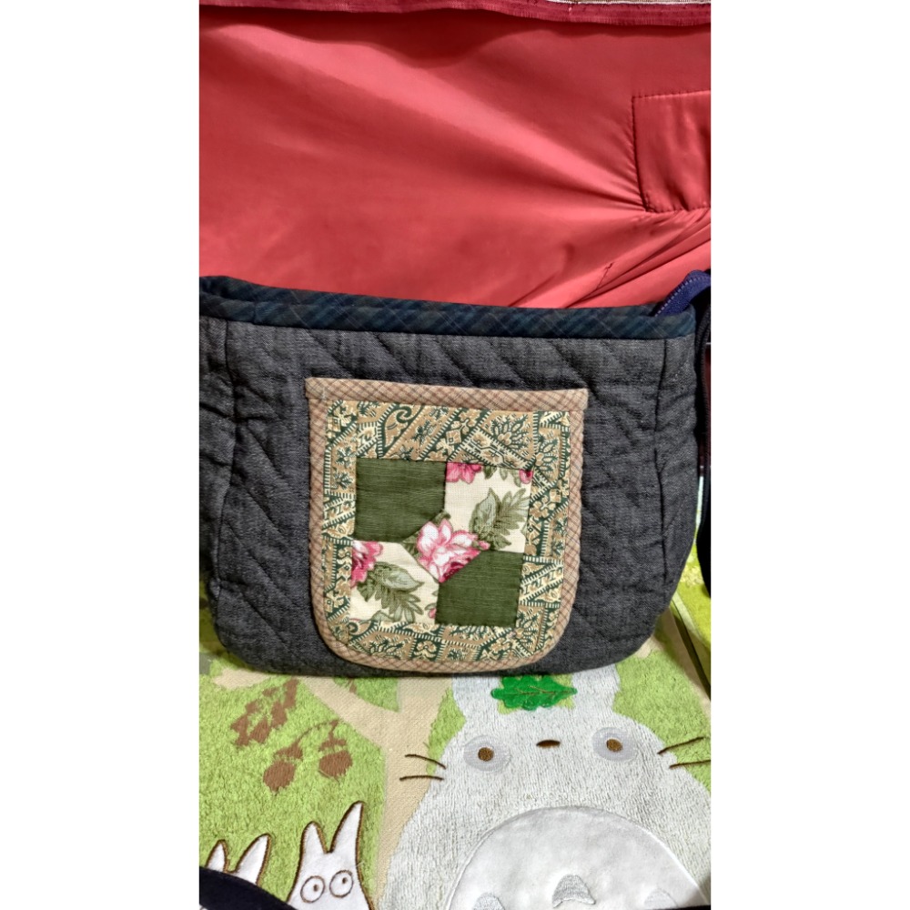 拼布包 肩背包 斜背包 領結造型 長夾 合售 2050-細節圖2