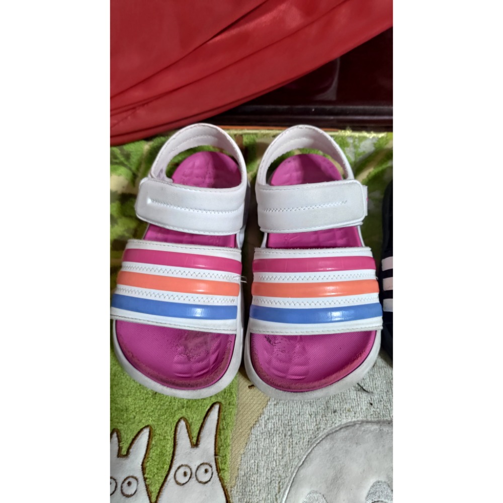 愛迪達 兒童 運動 涼鞋-細節圖4