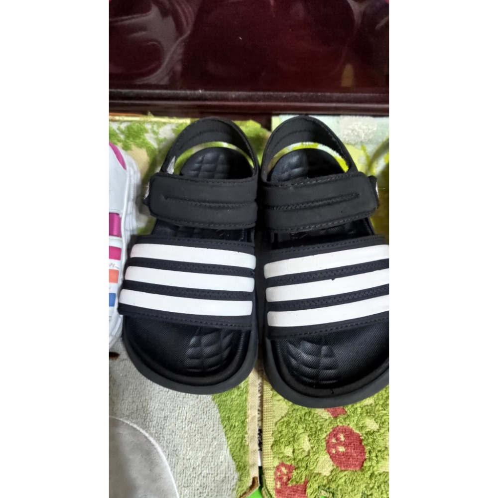 愛迪達 兒童 運動 涼鞋-細節圖5